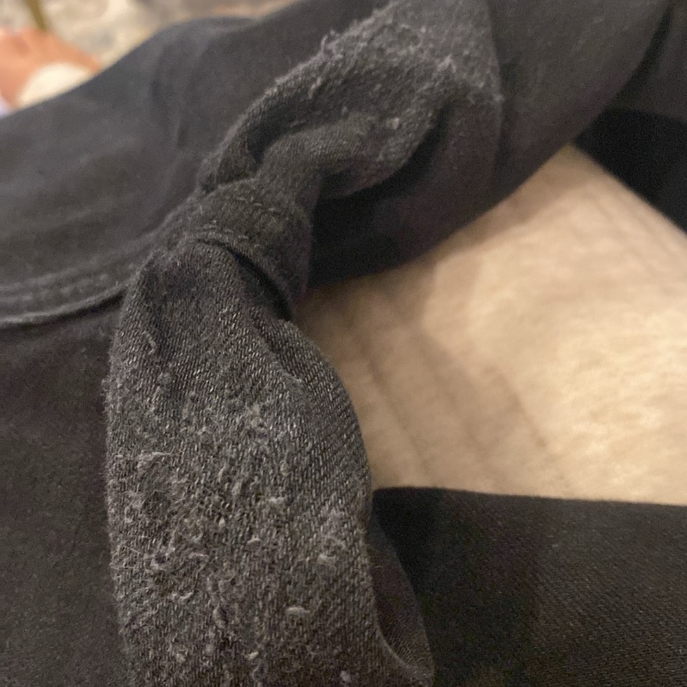 ⭐️ Judy Blue Black Skinny Fit Jeans Raw Hem - Picture 8 of 8